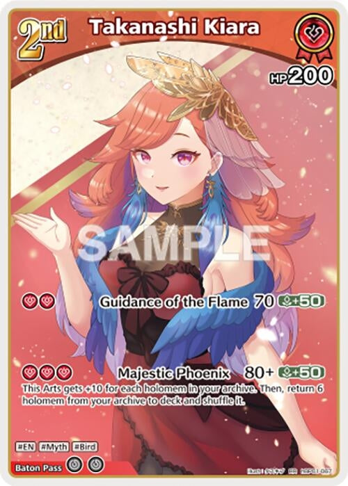 Image for Takanashi Kiara (RR) (hBP01-067) - Hololive