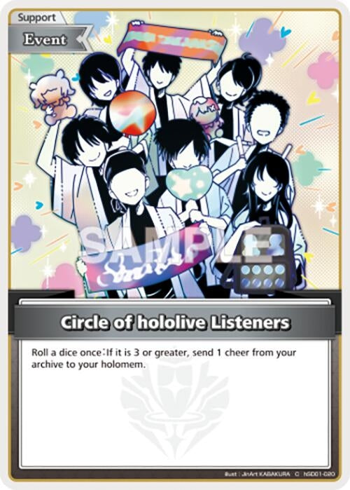 Image for Circle of hololive Listeners (C) (hSD01-020) - Hololive