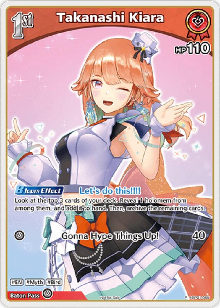 Image for Takanashi Kiara (P) (hBP01-065) (hBP01-065) - Hololive