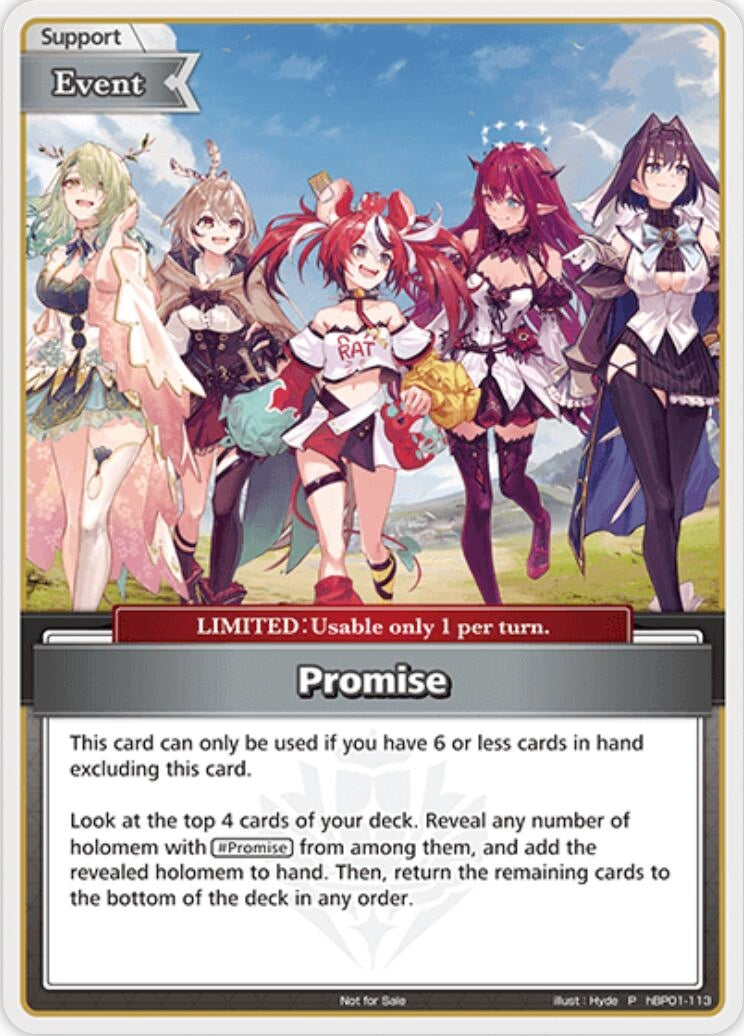 Image for Promise (P) (hBP01-113) (hBP01-113) - Hololive