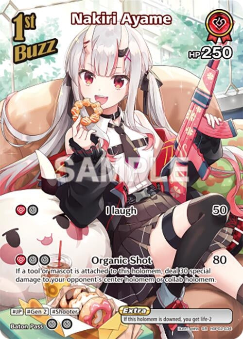 Image for Nakiri Ayame (SR) (hBP02-034) (hBP02-034) - Hololive