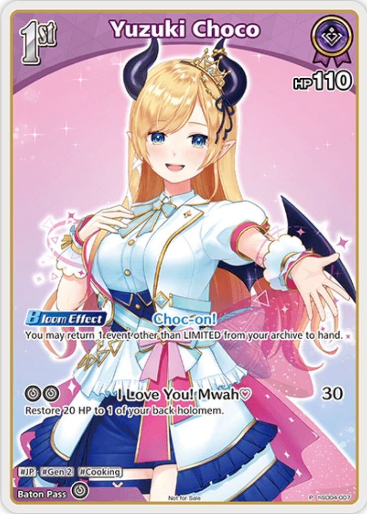 Image for Yuzuki Choco (P) (hSD04-007) (hSD04-007) - Hololive