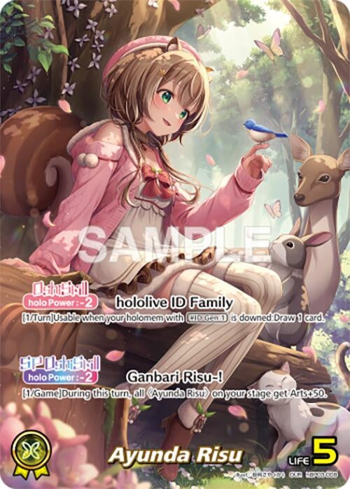 Image for Ayunda Risu (OUR) (hBP03-008) - Hololive