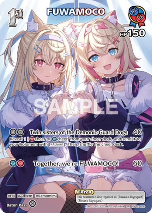 Image for FUWAMOCO (SR) (hBP03-050) - Hololive