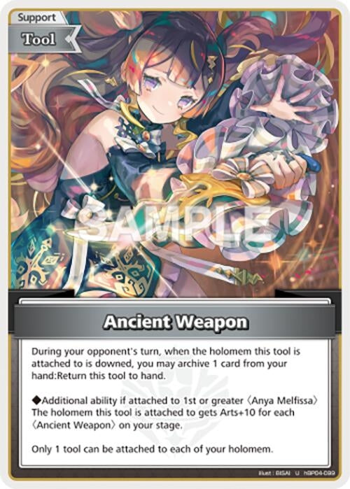 Image for Ancient Weapon (U) (hBP04-099) - Hololive