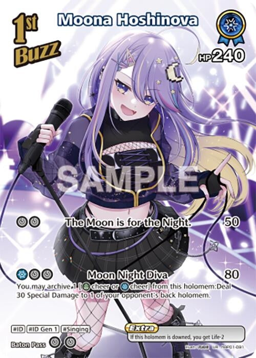 Image for Moona Hoshinova (UR) (hBP01-091) - Hololive