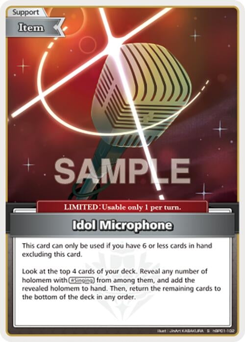 Image for Idol Microphone (S) (hBP01-102) - Hololive