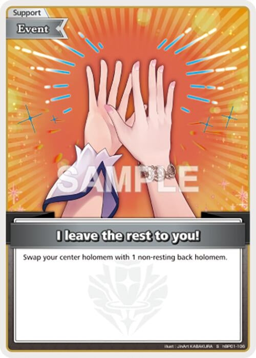 Image for I leave the rest to you! (S) (hBP01-106) - Hololive