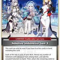 Image for hololive Indonesia Gen  (U) (hBP01-111) - Hololive