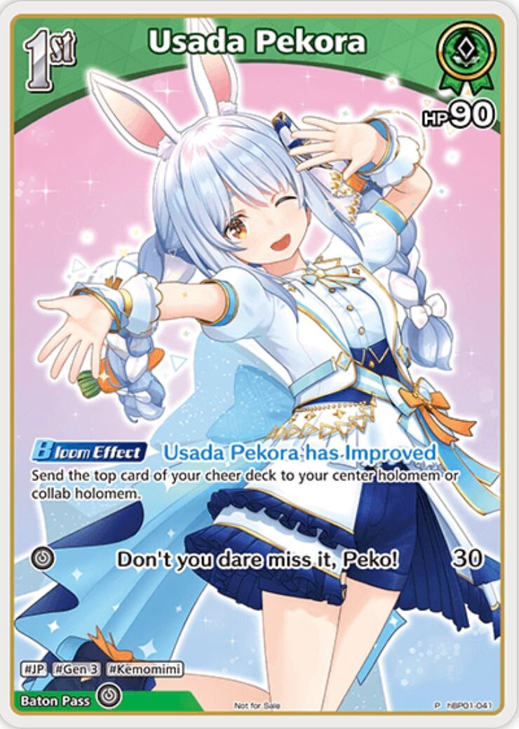 Image for Usada Pekora (P) (hBP01-041) (hBP01-041) - Hololive