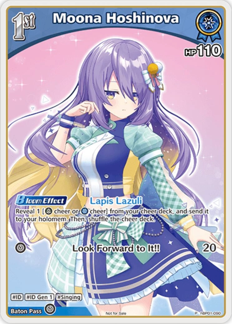 Image for Moona Hoshinova (P) (hBP01-090) (hBP01-090) - Hololive