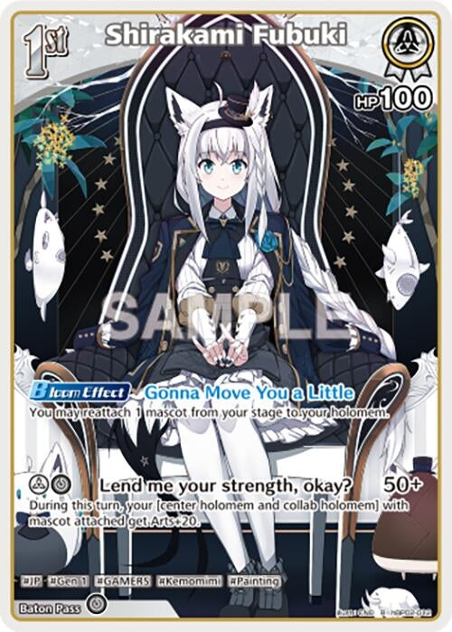 Image for Shirakami Fubuki (R) (hBP02-012) - Hololive