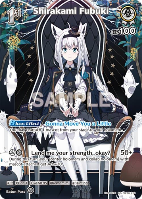 Image for Shirakami Fubuki (SR) (hBP02-012) (hBP02-012) - Hololive