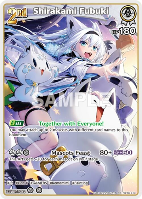 Image for Shirakami Fubuki (RR) (hBP02-013) - Hololive