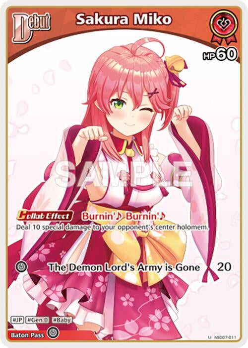 Image for Sakura Miko (U) (hSD07-011) - Hololive