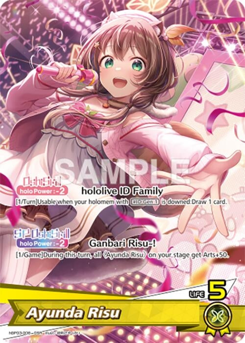 Image for Ayunda Risu (OSR) (hBP03-008) - Hololive