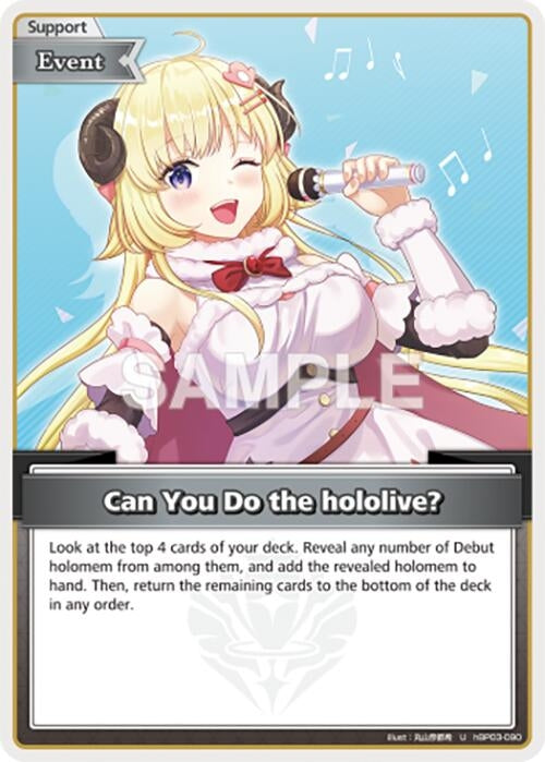 Image for Can You Do the hololive? (U) (hBP03-090) - Hololive