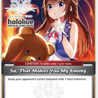 Image for So, That Makes You My Enemy (P) (hBP01-108) - Hololive