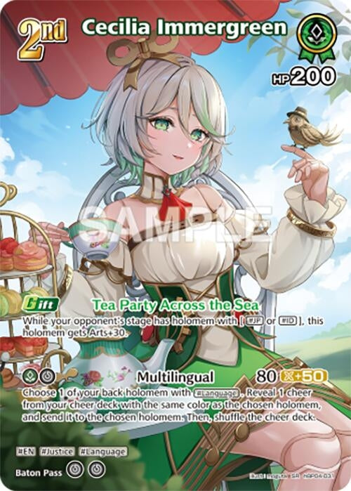 Image for Cecilia Immergreen (SR) (hBP04-031) - Hololive