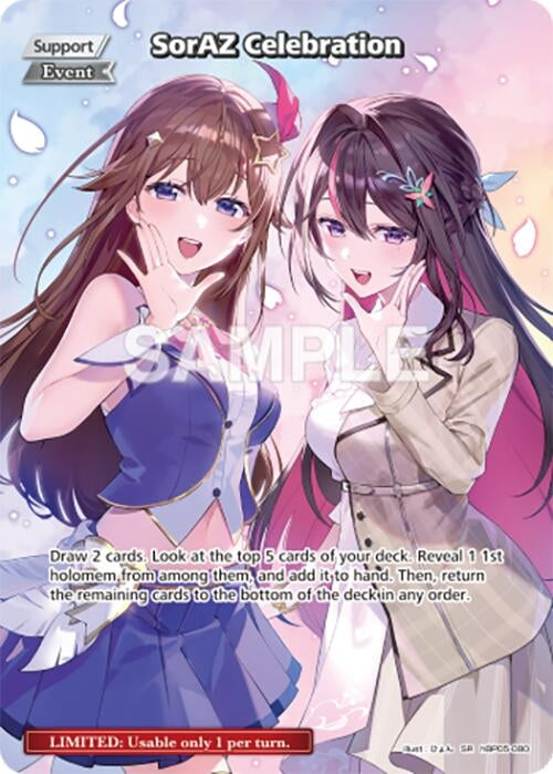 Image for SorAZ Celebration (SR) (hBP05-080) - Hololive