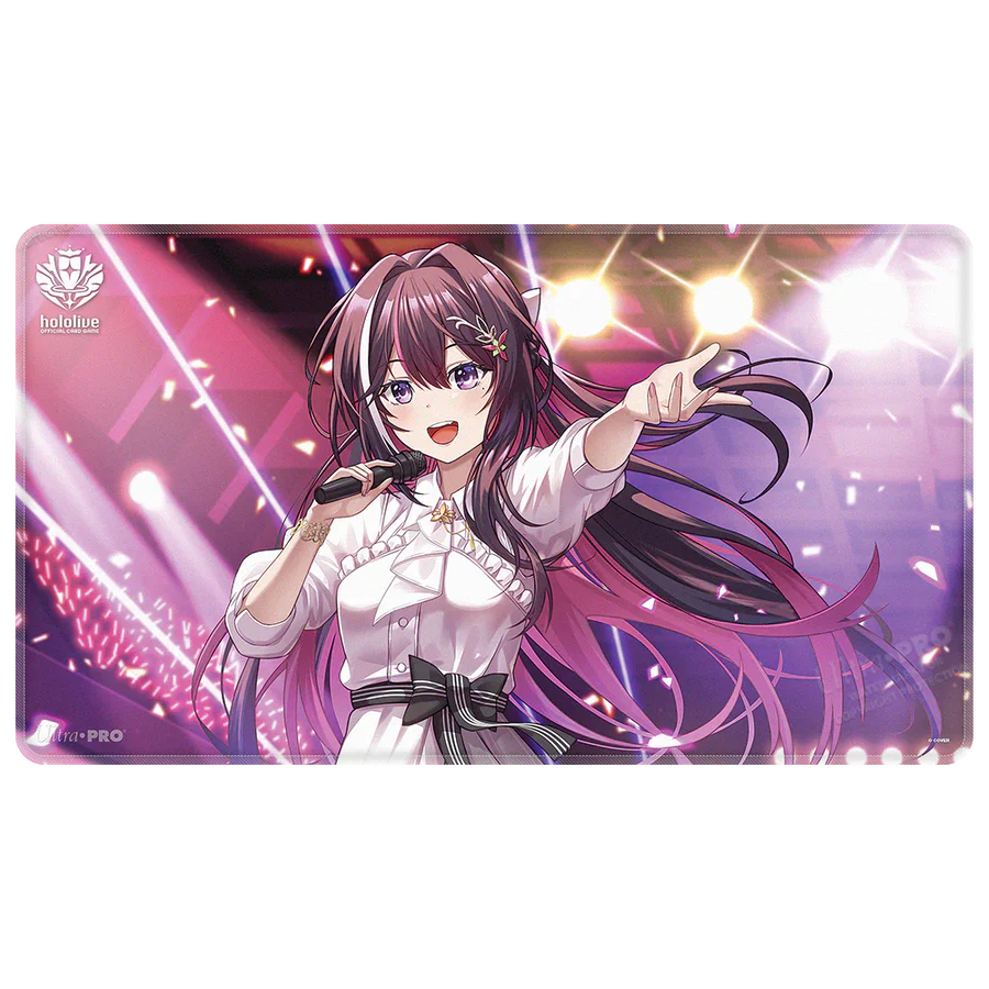 AZKi Hololive Official Card Game Stitched Playmat