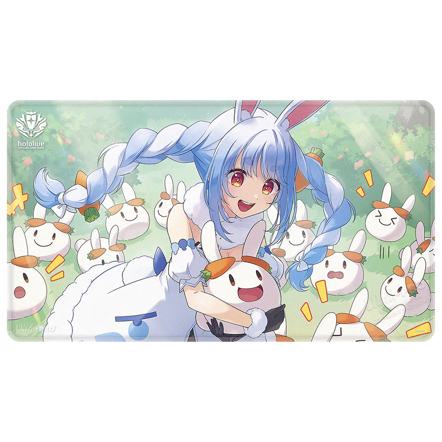 Usada Pekora Hololive Official Card Game Stitched Playmat