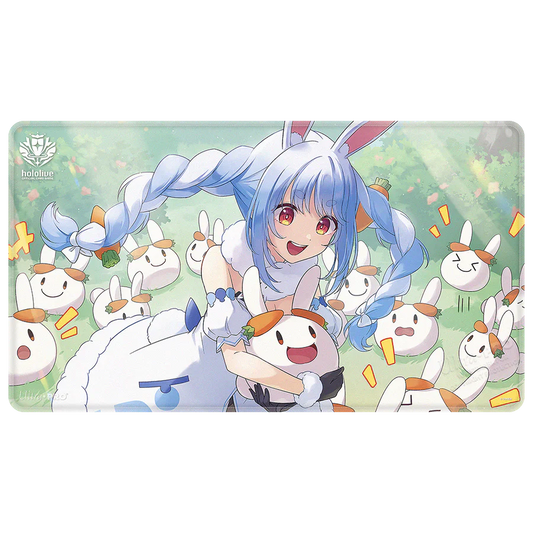 Usada Pekora Hololive Official Card Game Stitched Playmat