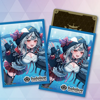 Sakamata Chloe hololive Official Card Game card sleeve Vol. 7, featuring Chloe in her orca hood costume against an underwater blue background